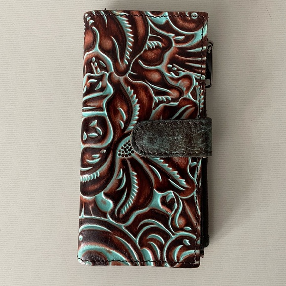 Patricia Nash Tooled Leather Wallet